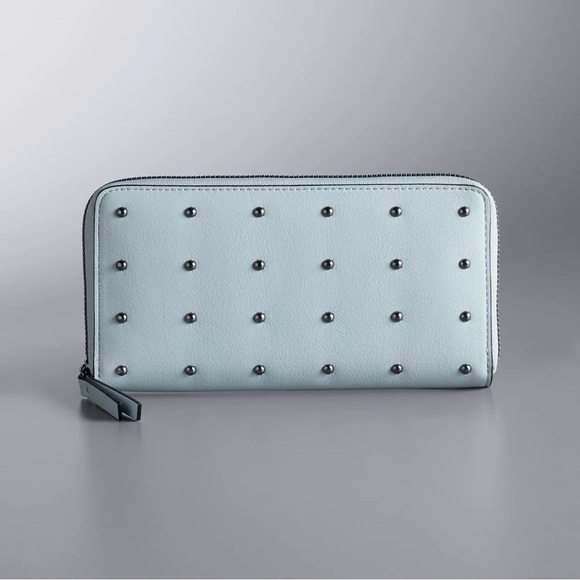 New Simply Vera Vera Wang Signature Wallet Niagara Dew - Picture 1 of 1